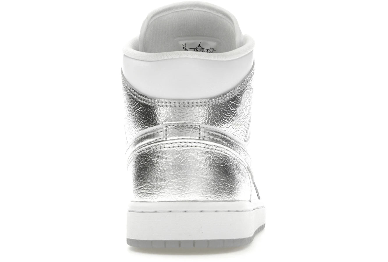 Air Jordan 1 Mid SE Metallic Silver