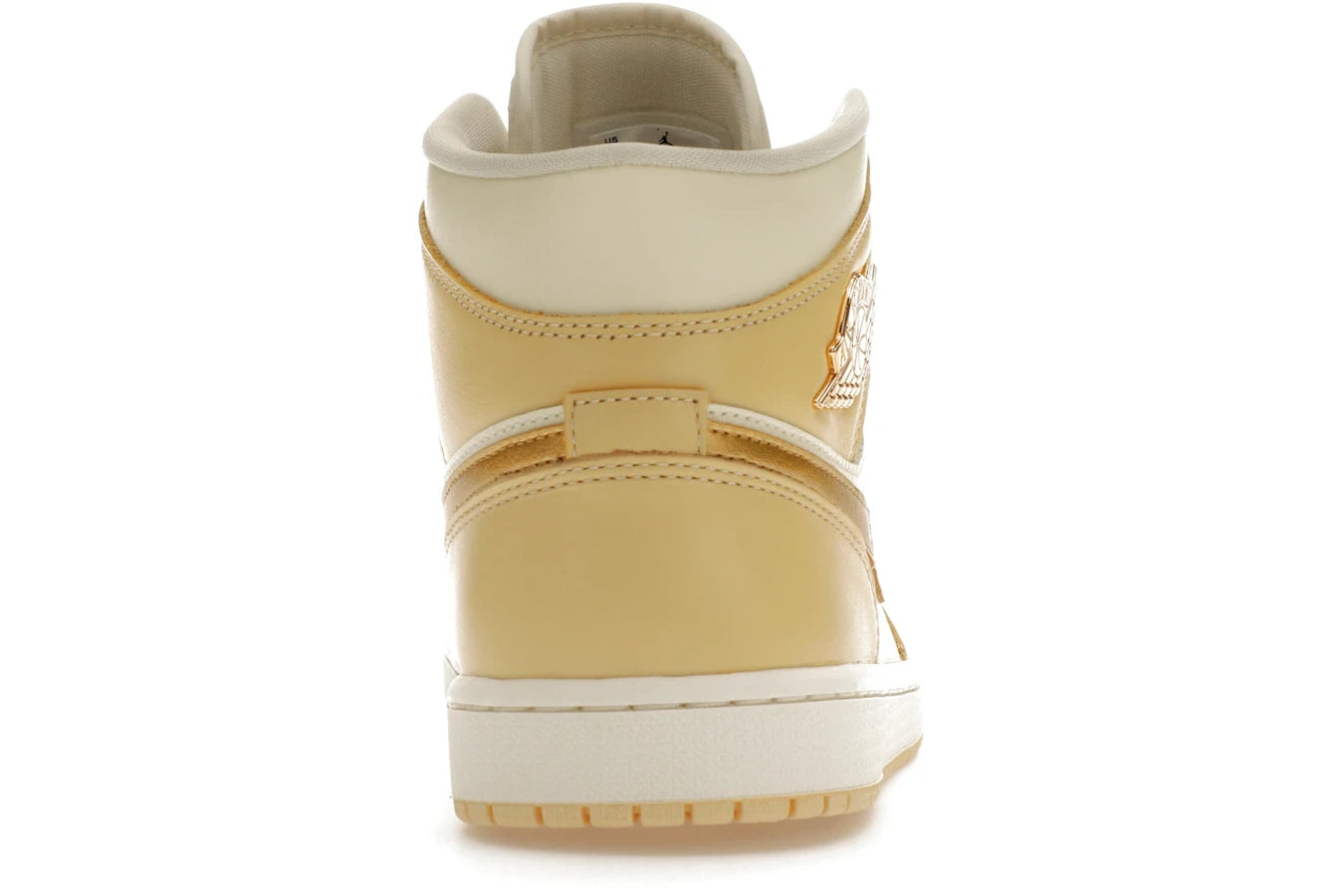 Air Jordan 1 Mid SE Pale Vanilla Metallic Gold