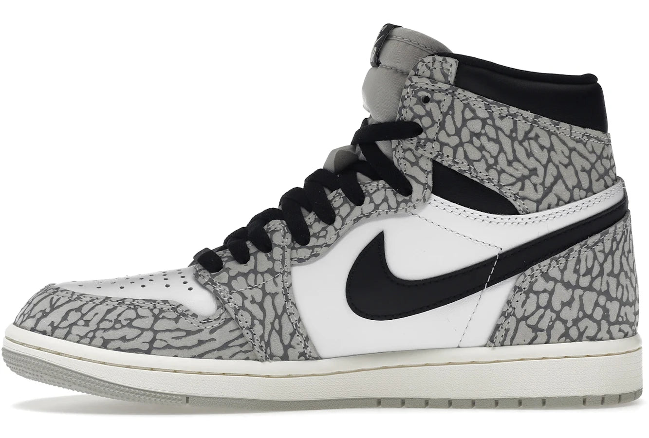 Air Jordan 1 Retro High OG White Cement