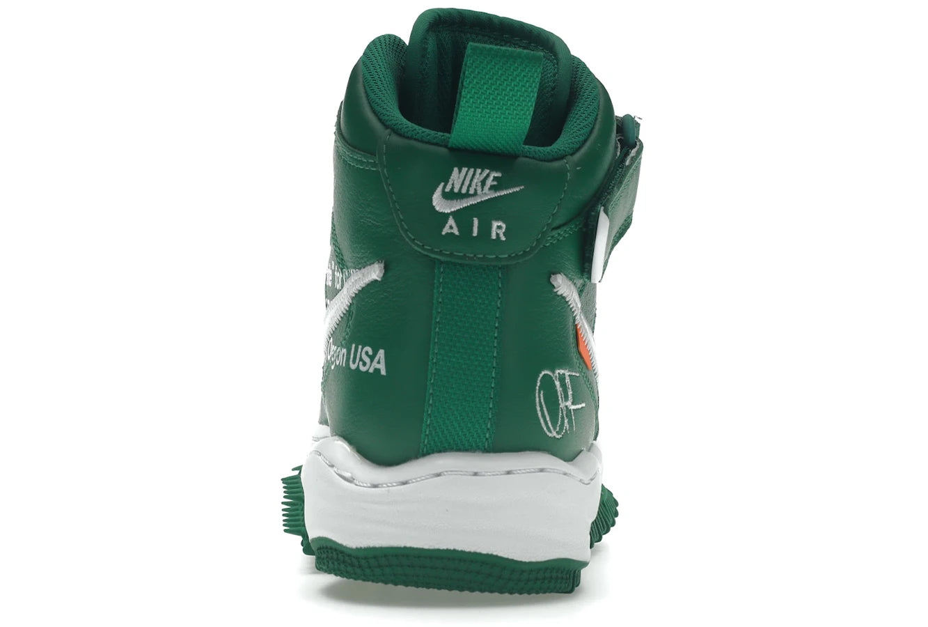 Nike Air Force 1 Mid Off-White Pine Green
