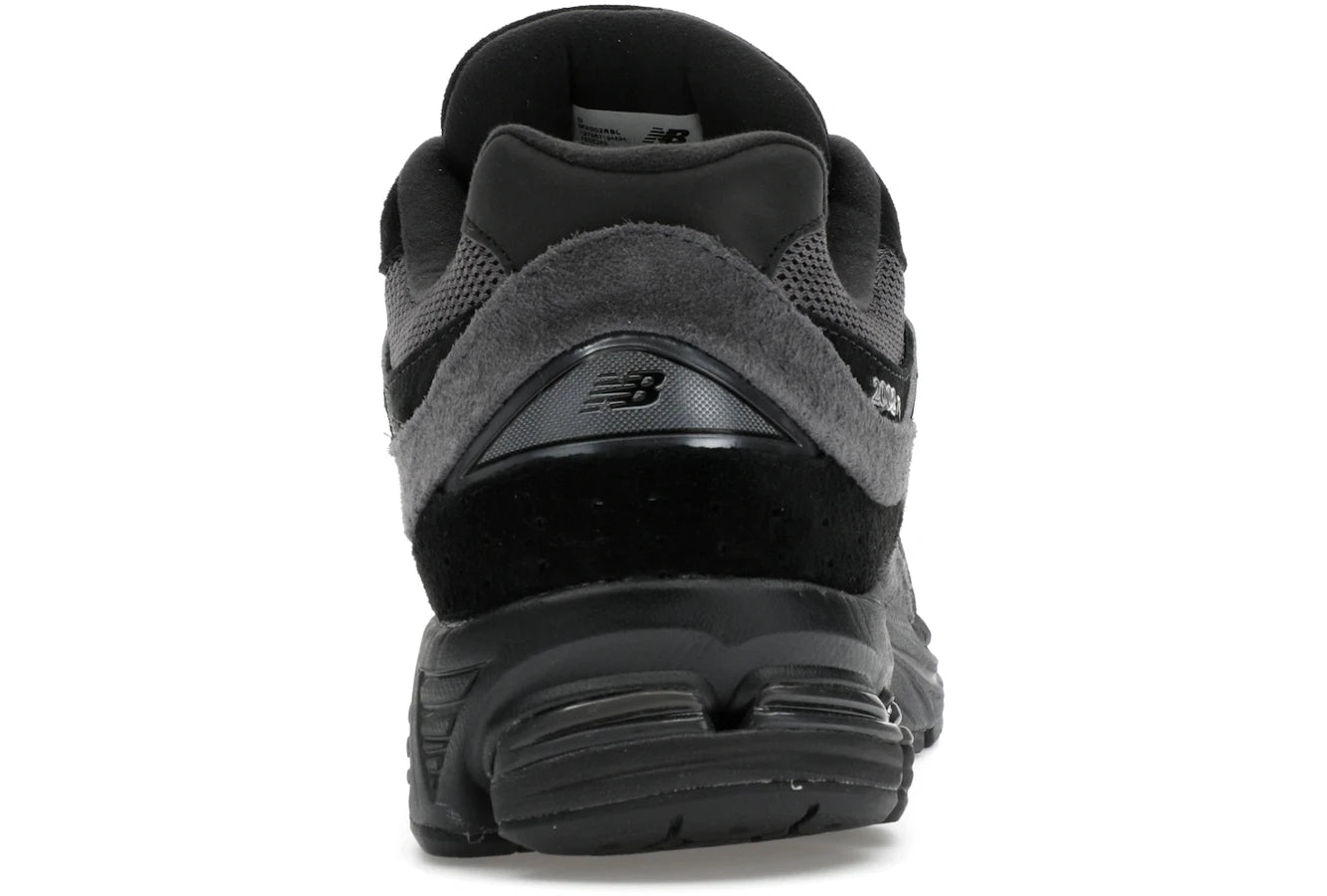 New Balance 2002R Black Dark Grey