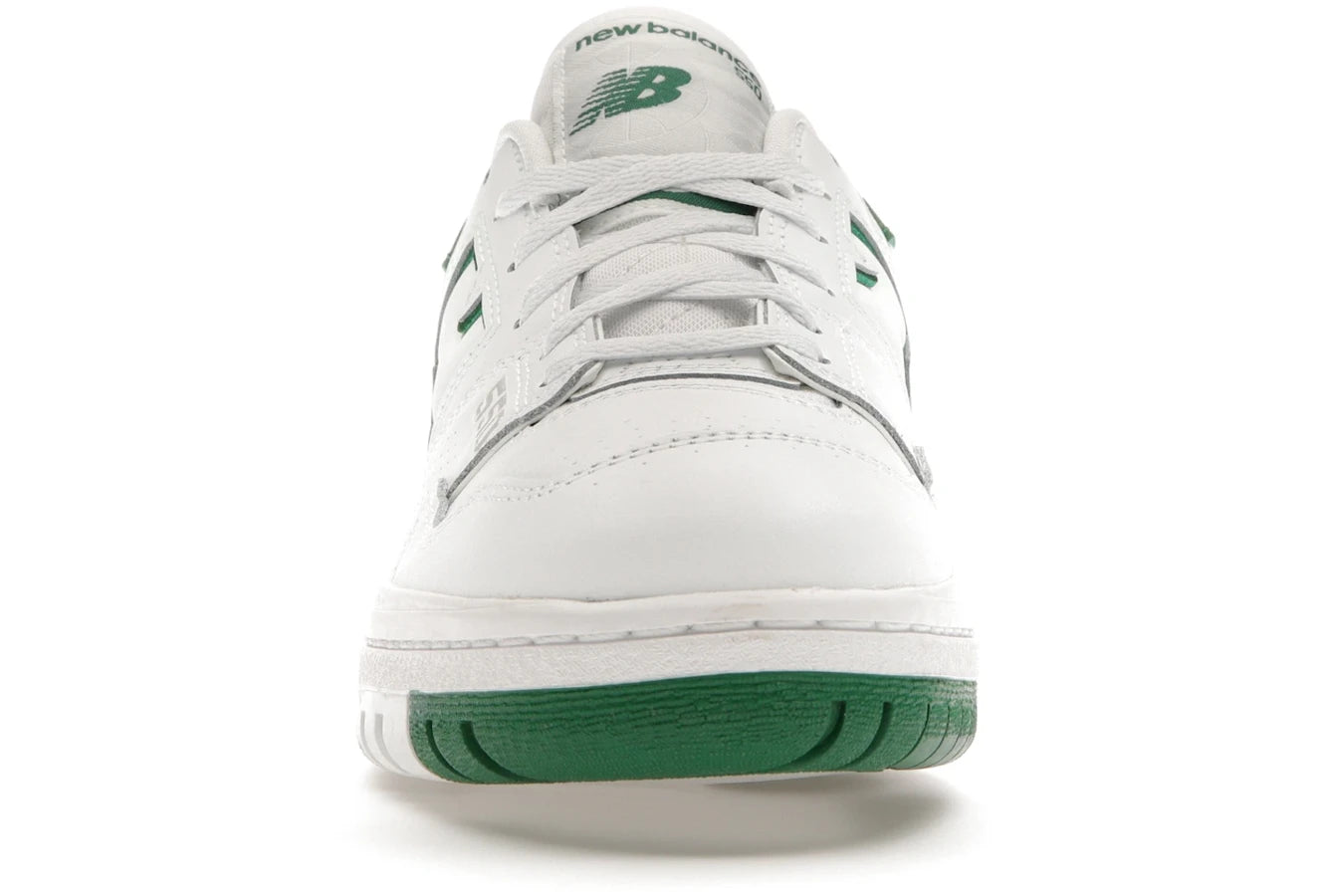New Balance 550 White Classic Green