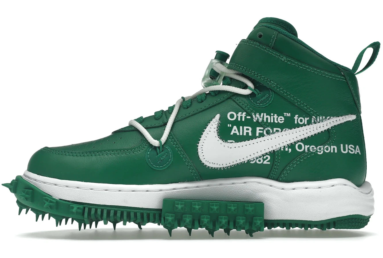 Nike Air Force 1 Mid Off-White Pine Green
