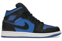 Air Jordan 1 Mid Black Royal Blue