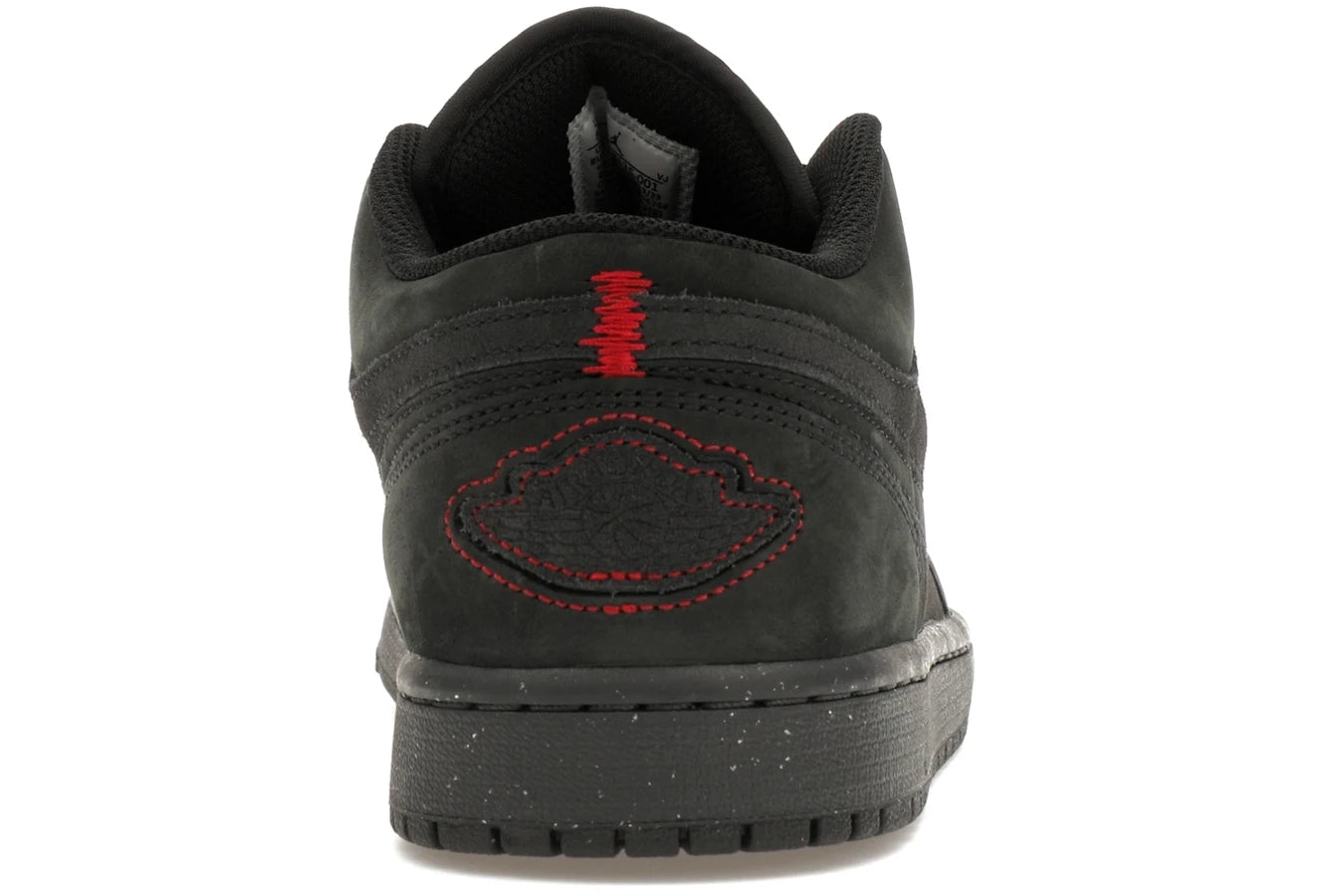 Air Jordan 1 Low SE Craft Dark Smoke Grey Varsity Red