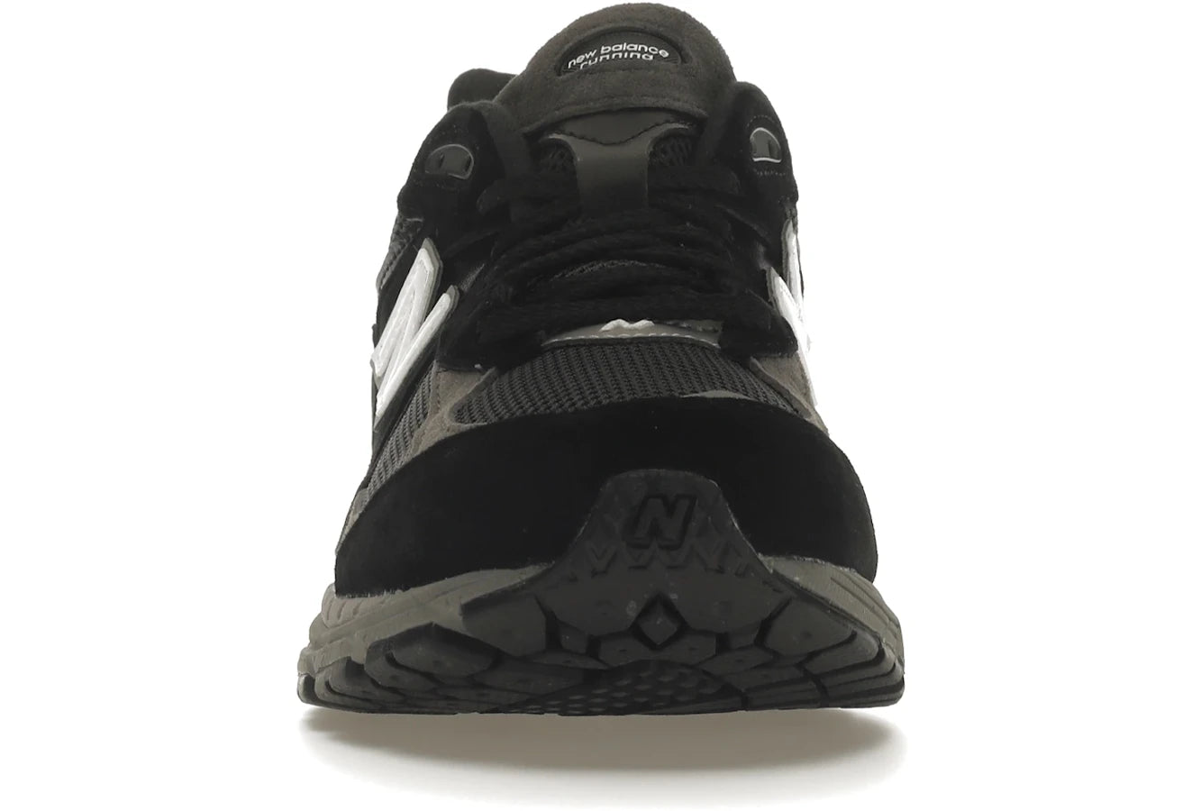 New Balance 2002R Black Dark Grey White