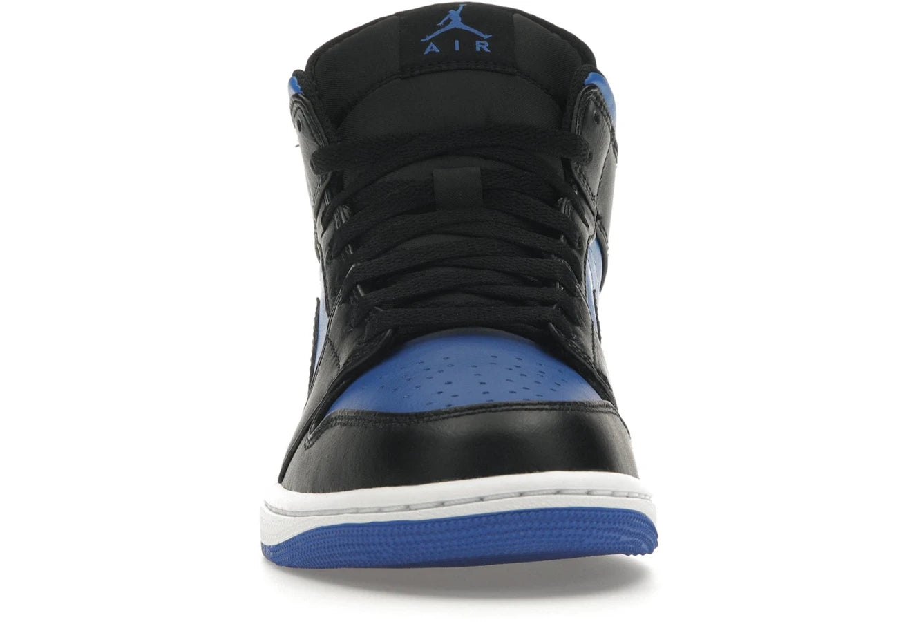 Air Jordan 1 Mid Black Royal Blue