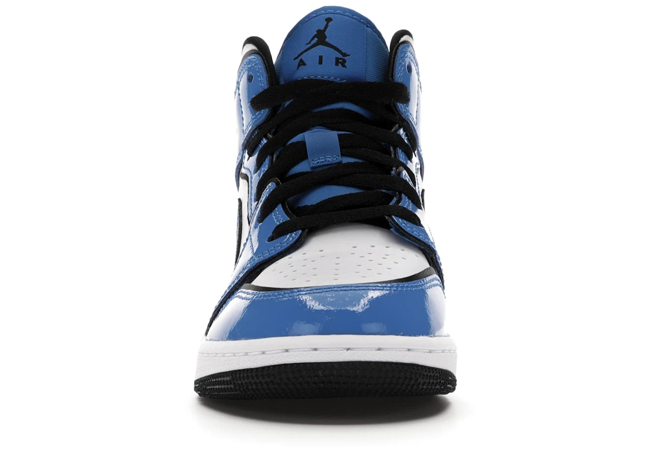 Air Jordan 1 Mid Signal Blue