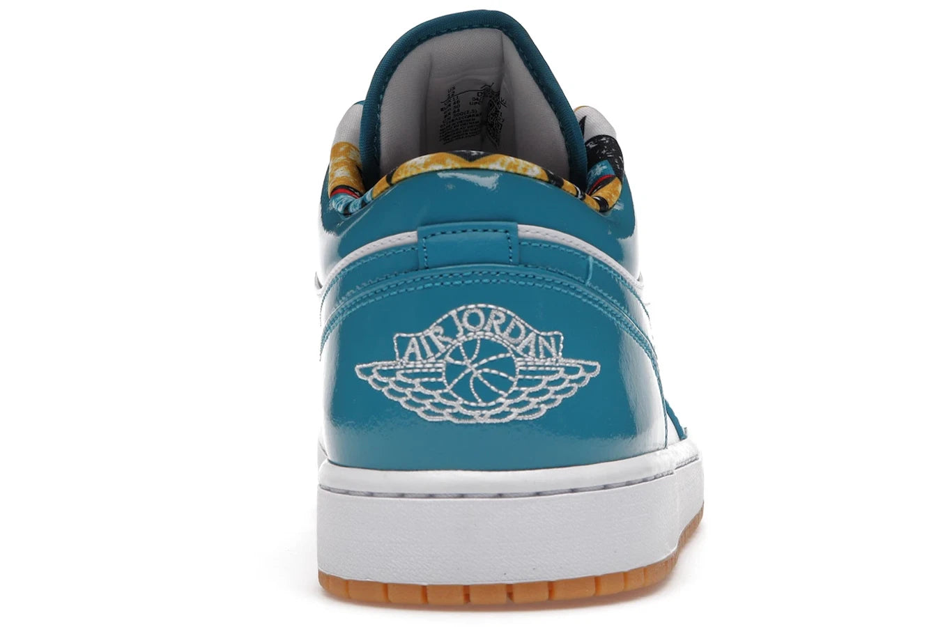 Air Jordan 1 Low SE Barcelona Cyber Teal