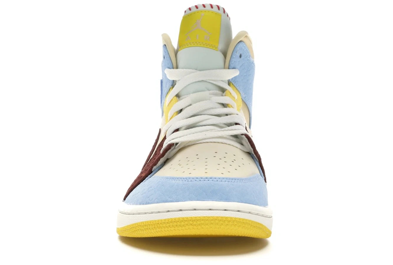 Air Jordan 1 Mid SE Fearless Maison Chateau Rouge