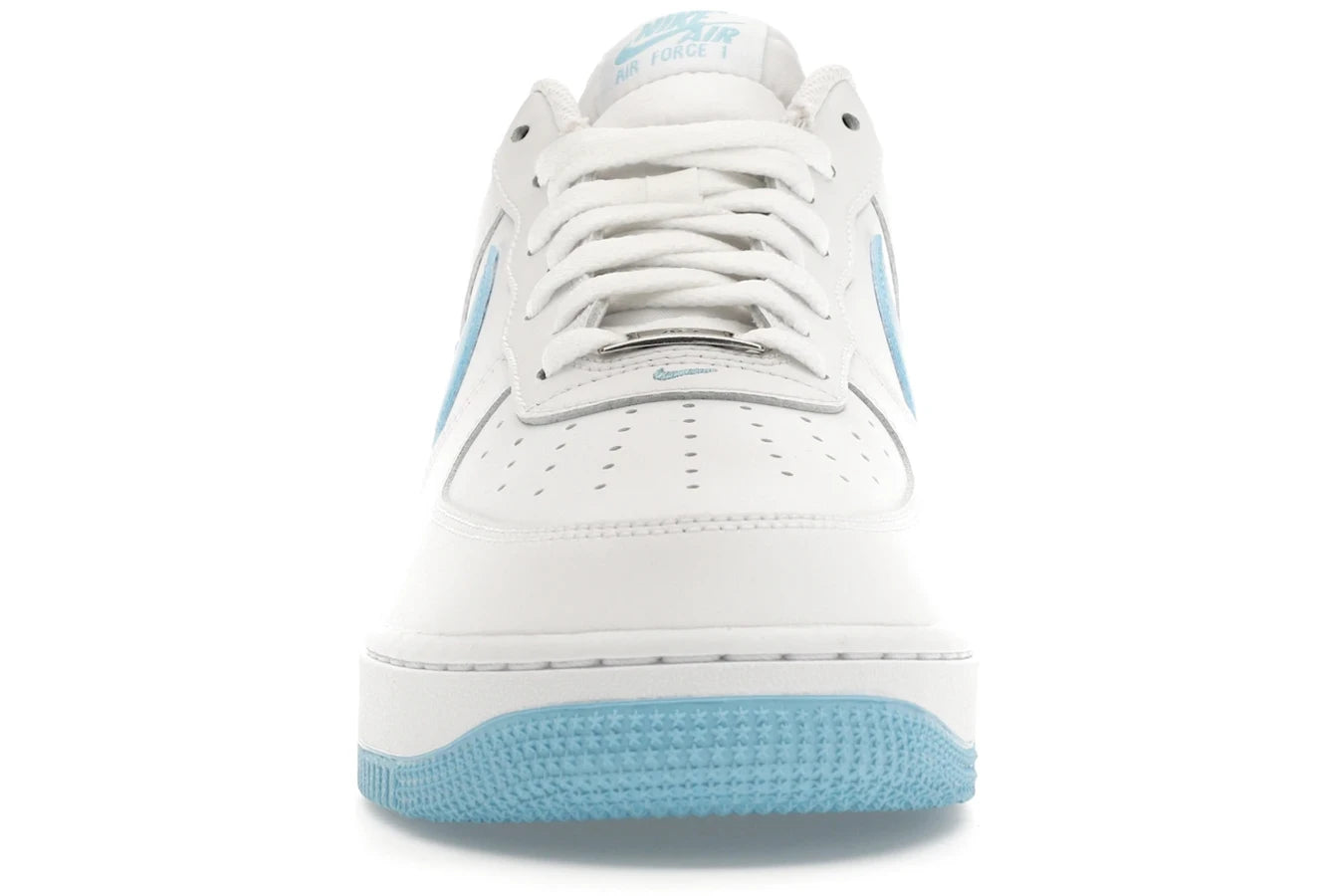Nike Air Force 1 Low '07 White Aquarius Blue