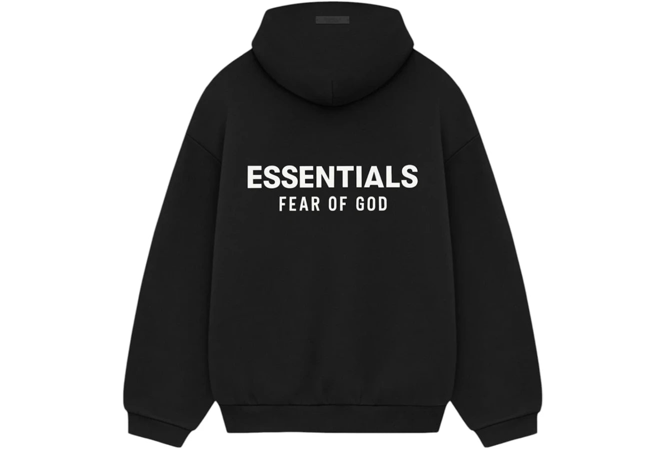 Fear of God Essentials Fleece Hoodie Black