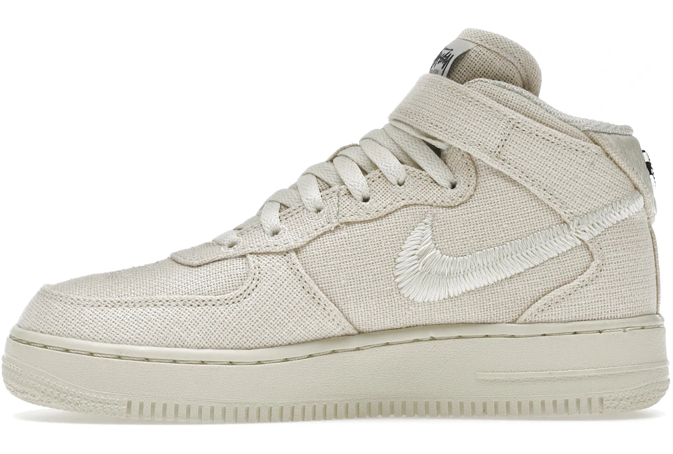 Nike Air Force 1 Mid Stussy Fossil
