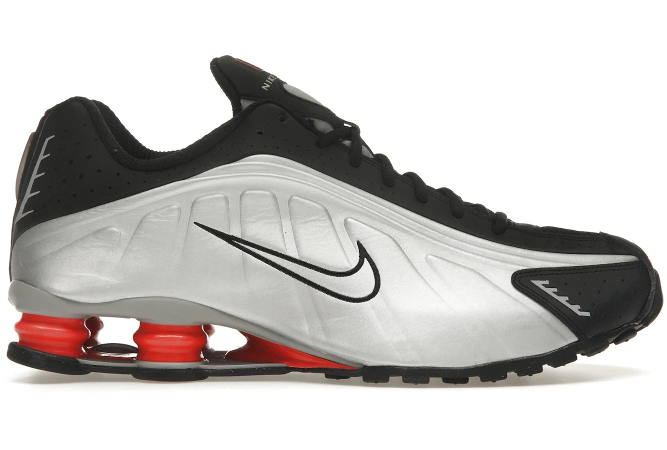 Nike Shox R4 Black Metallic Silver