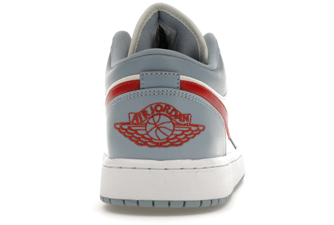 Air Jordan 1 Low Blue Whisper Dune Red