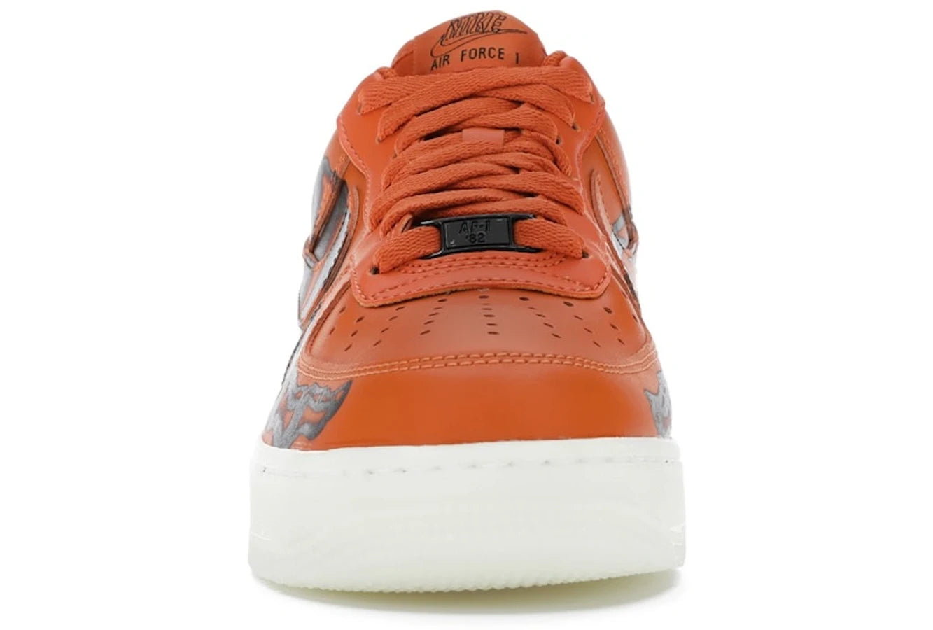 Nike Air Force 1 Low Orange Skeleton Halloween