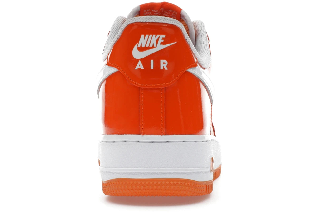 Nike Air Force 1 Low '07 Orange White Patent