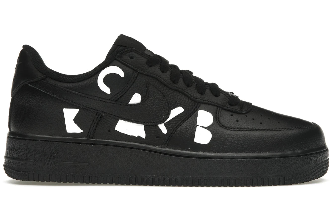 Nike Air Force 1 Low Retro SP BLACK Comme des Garçons Black