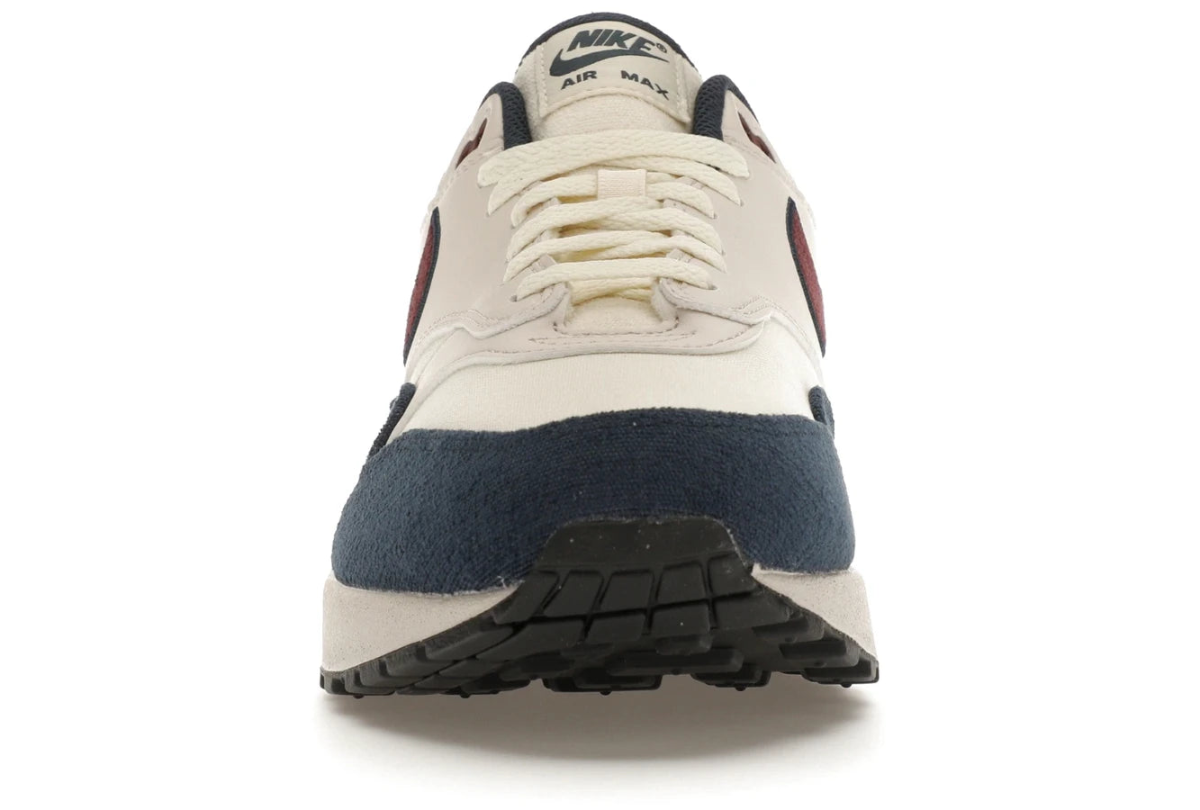 Nike Air Max 1 Coconut Milk Burgundy Crush Navy