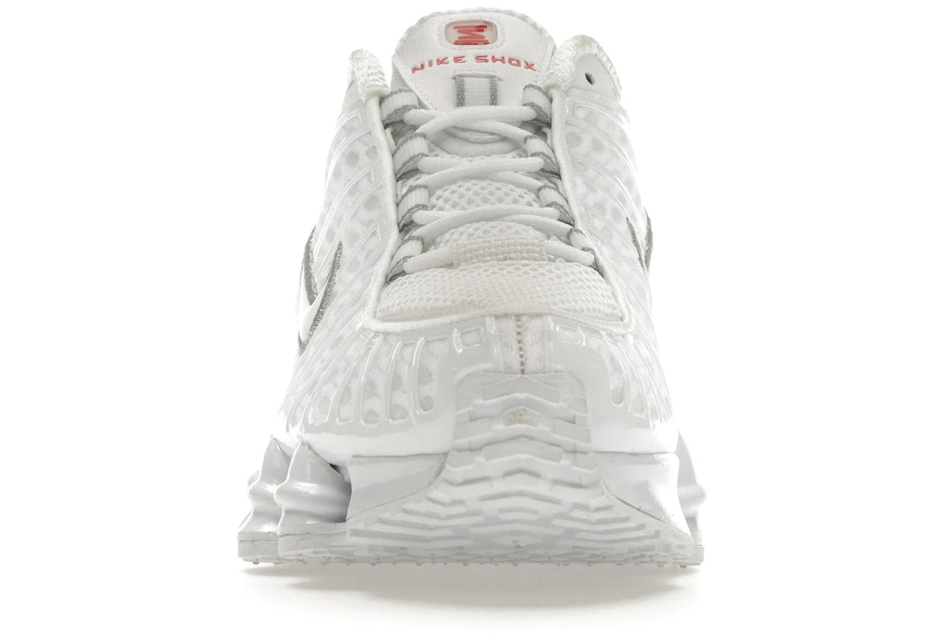 Nike Shox TL White Metallic Silver Max Orange