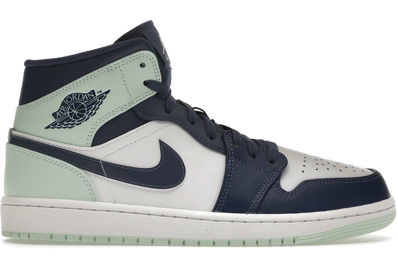 Air Jordan Mid Mystic Navy Mint Foam