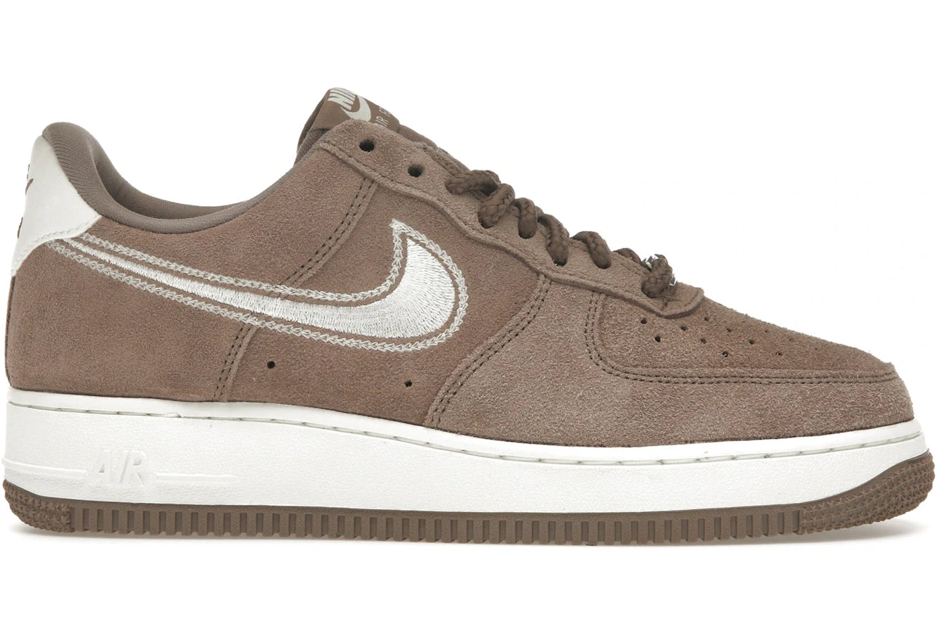 Nike Air Force 1 Low '07 LV8 Mink Brown Embroidered Swoosh