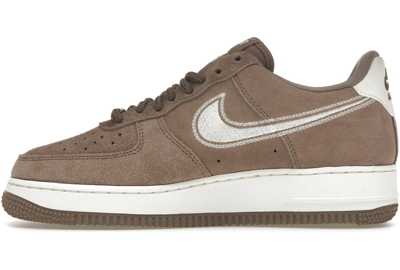 Nike Air Force 1 Low '07 LV8 Mink Brown Embroidered Swoosh