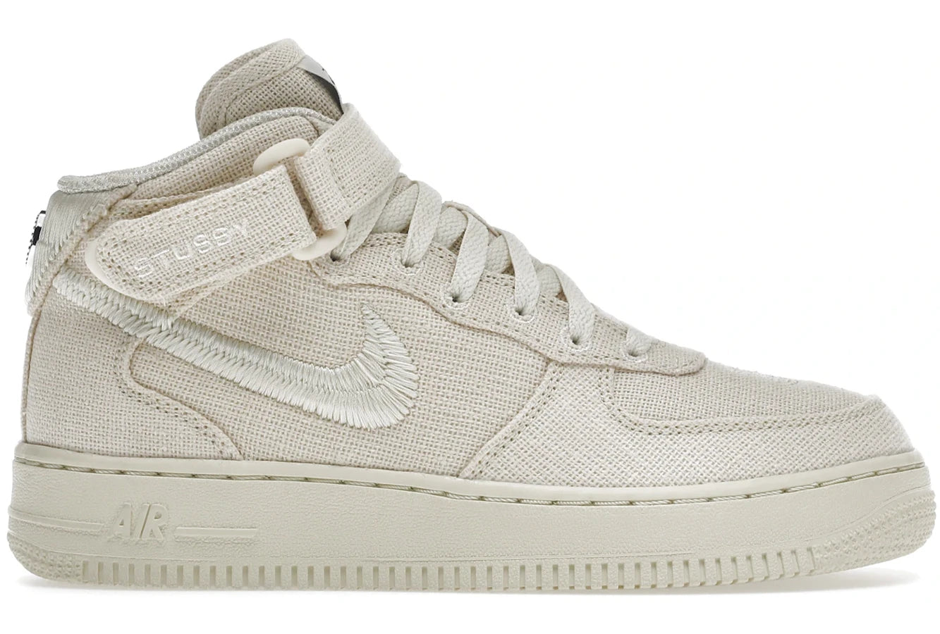 Nike Air Force 1 Mid Stussy Fossil