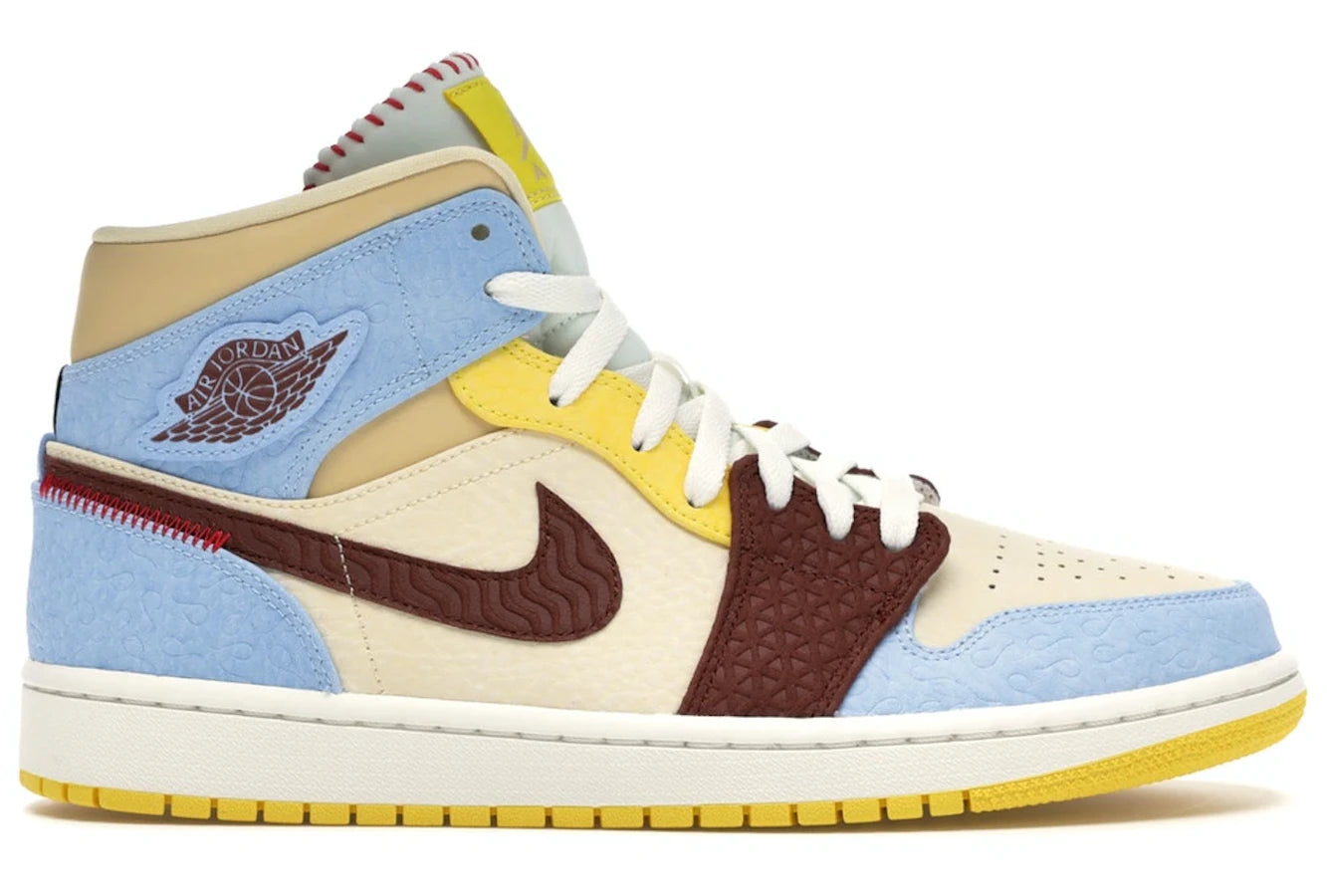 Nike Air Force One Maison Chateau Rouge Air Jordan Mid SE