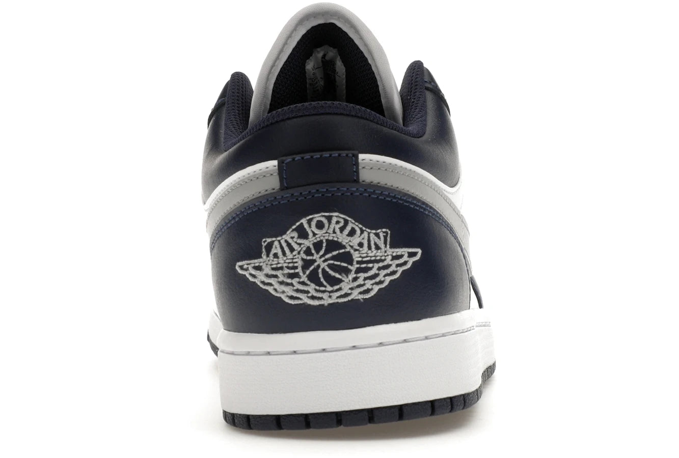 Air Jordan 1 Low Wolf Grey Midnight Navy