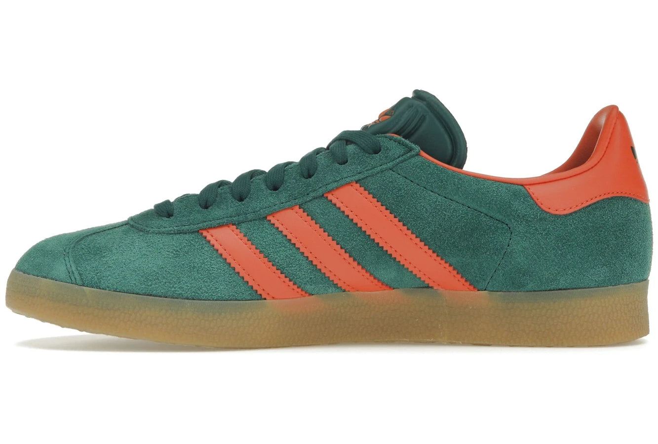 Adidas Gazelle Collegiate Green Preloved Red