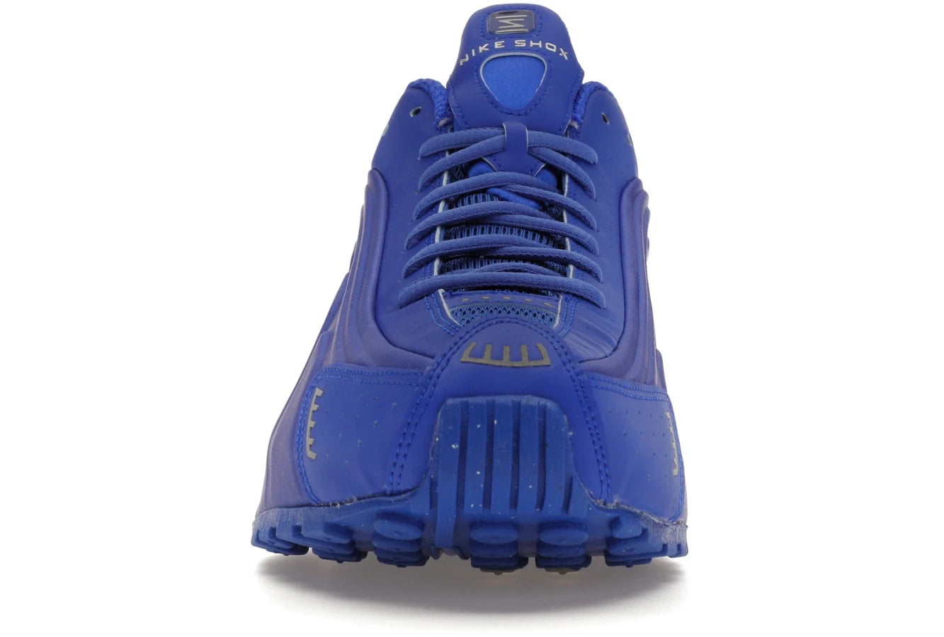 Nike Shox R4 Racer Blue Metallic Silver