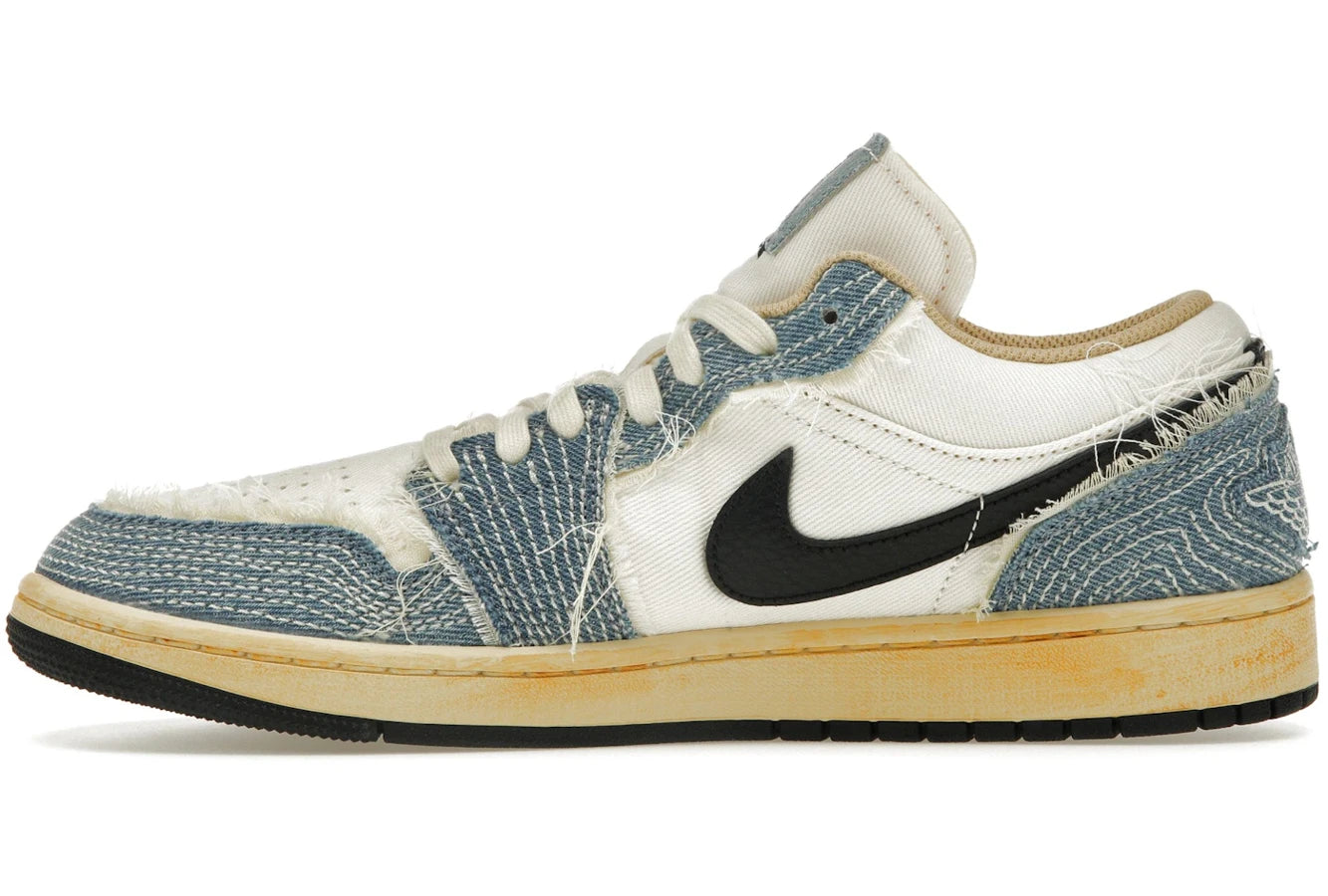 Air Jordan 1 Low SE WRMK Sashiko Denim