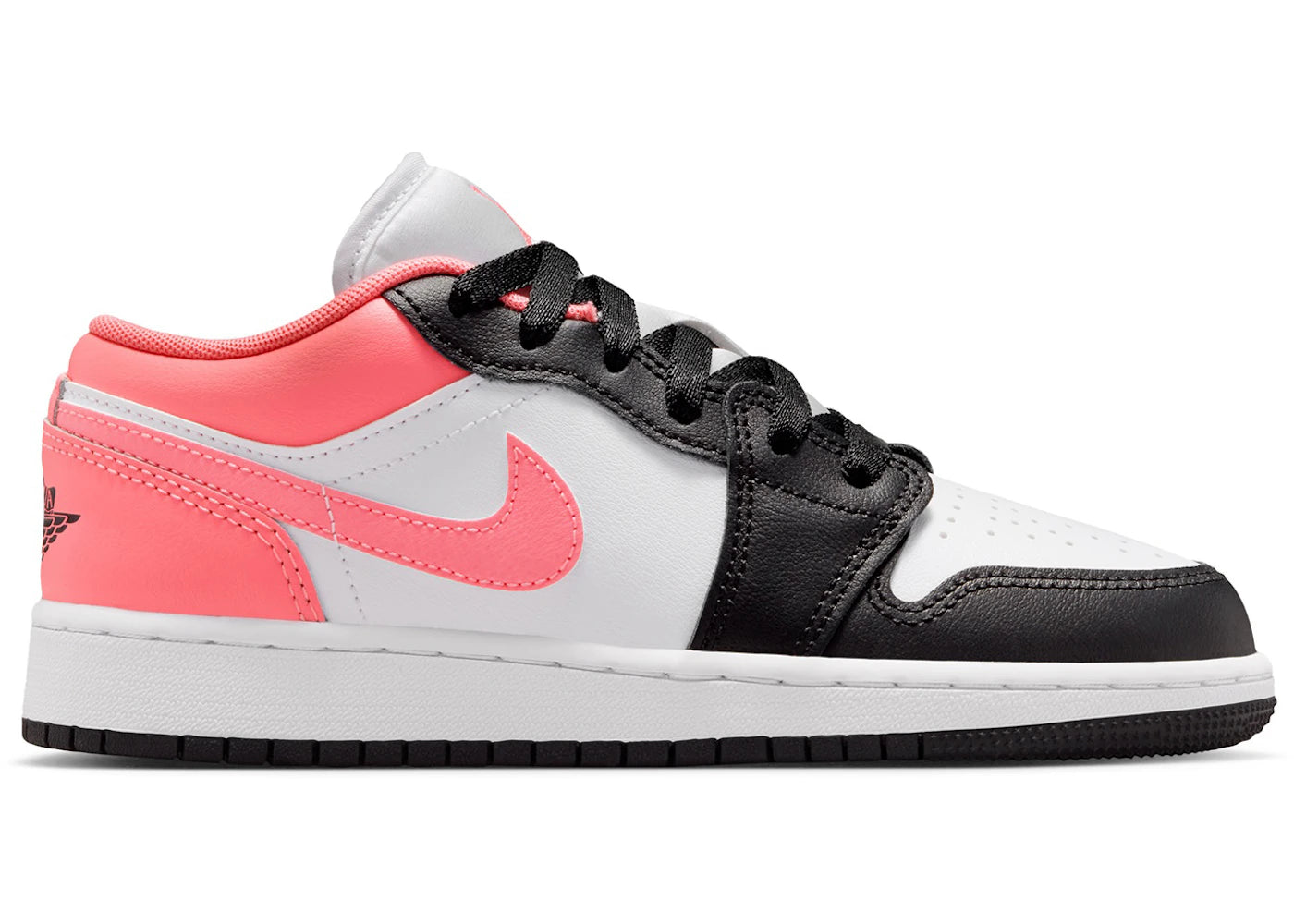 Jordan 1 Low Black Pink Gaze (GS)