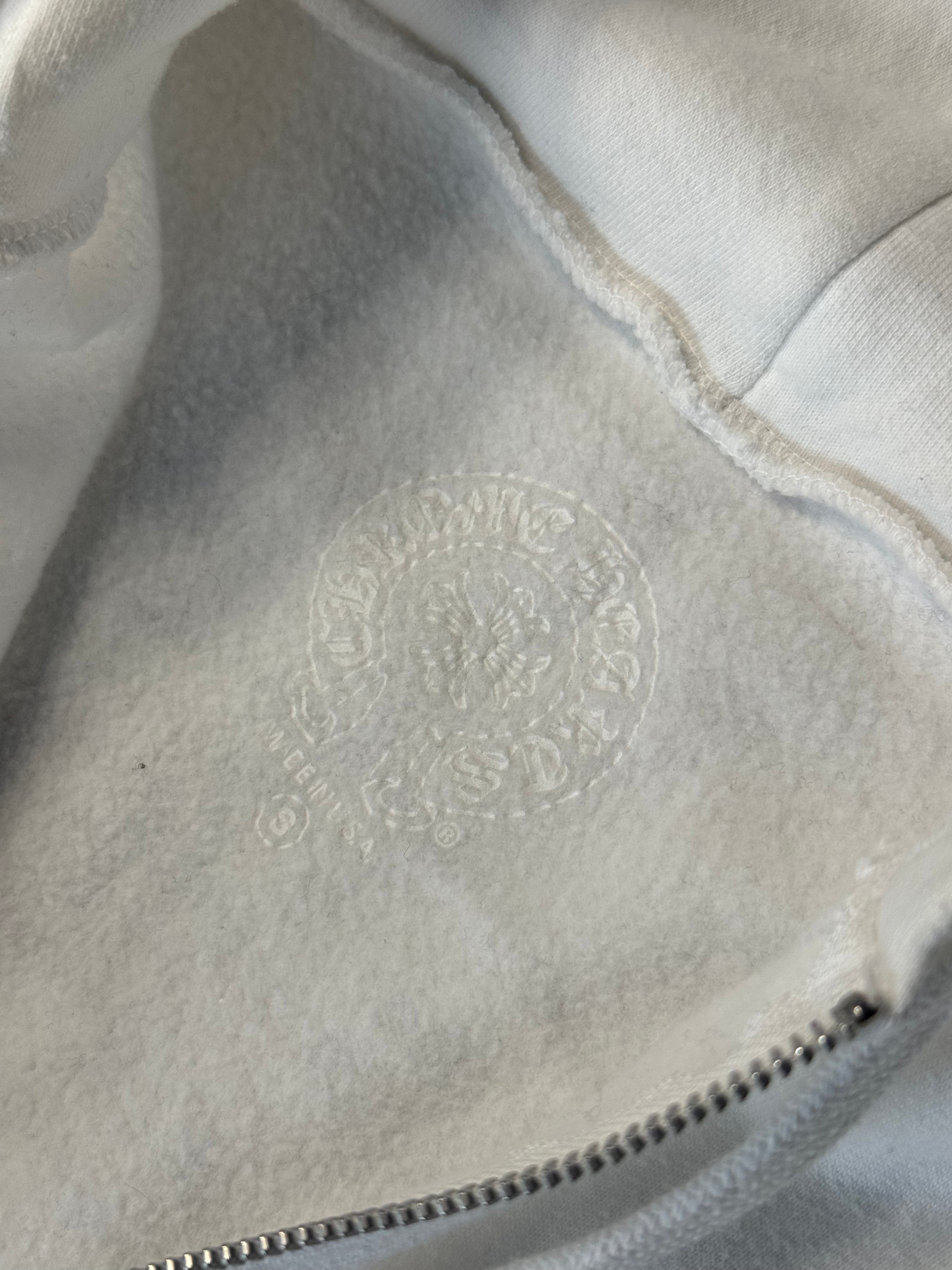 Chrome Hearts Zip-Up Hoodie (Fittaa M)