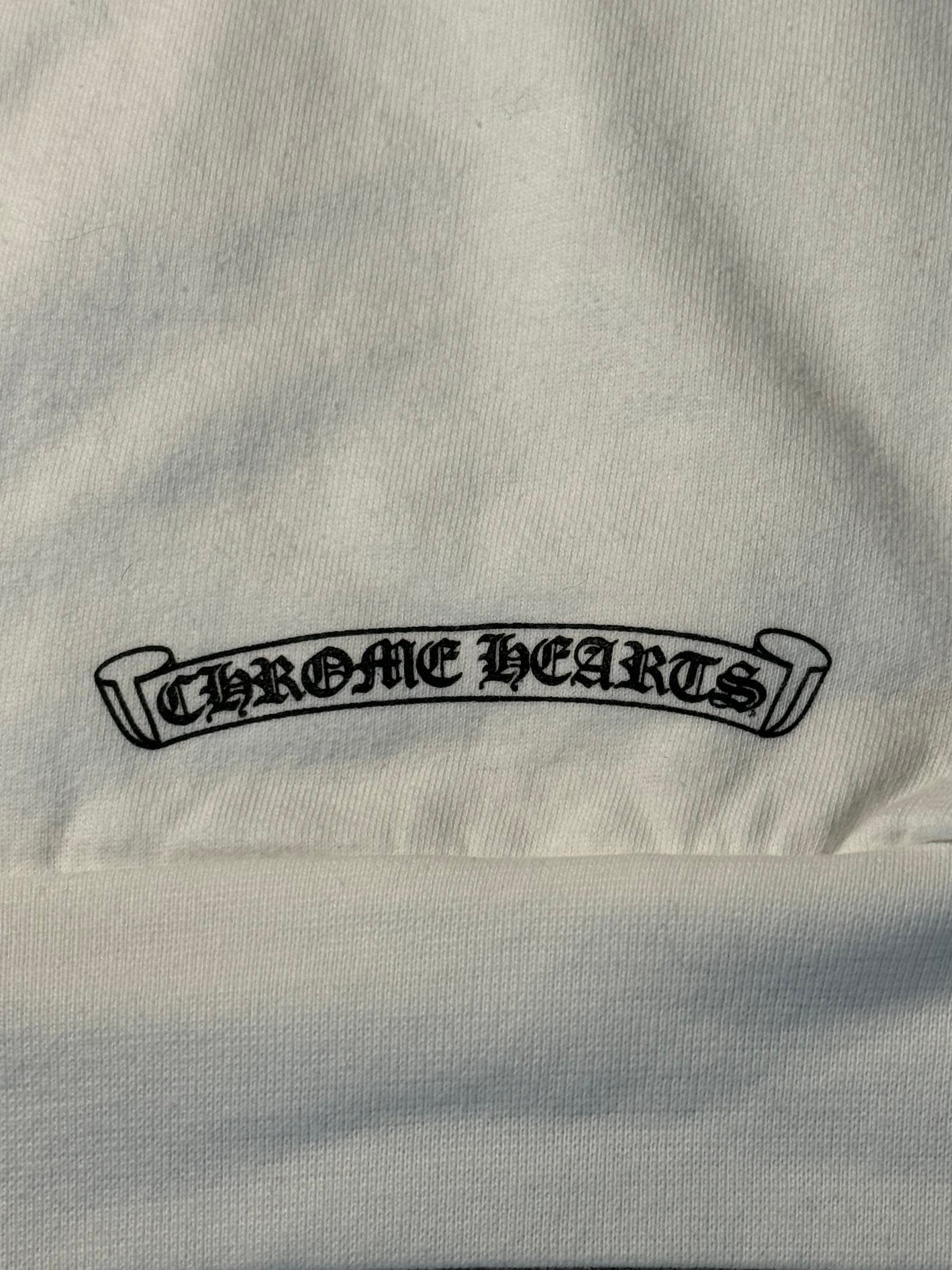 Chrome Hearts Zip-Up Hoodie (Fittaa M)