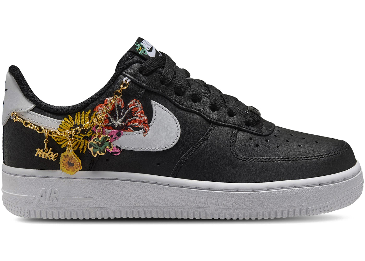 Nike Air Force 1 Low Premium Now Accepting All Flowers Black (Women's)