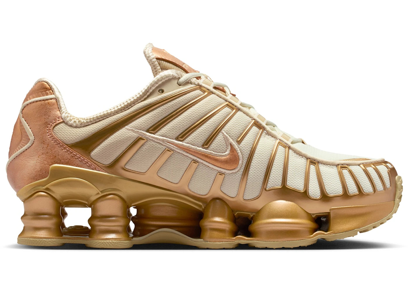 Nike Shox TL Coconut Milk Metallic Gold Copper (Women's)