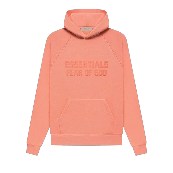 Fear of God Essentials Hoodie Coral