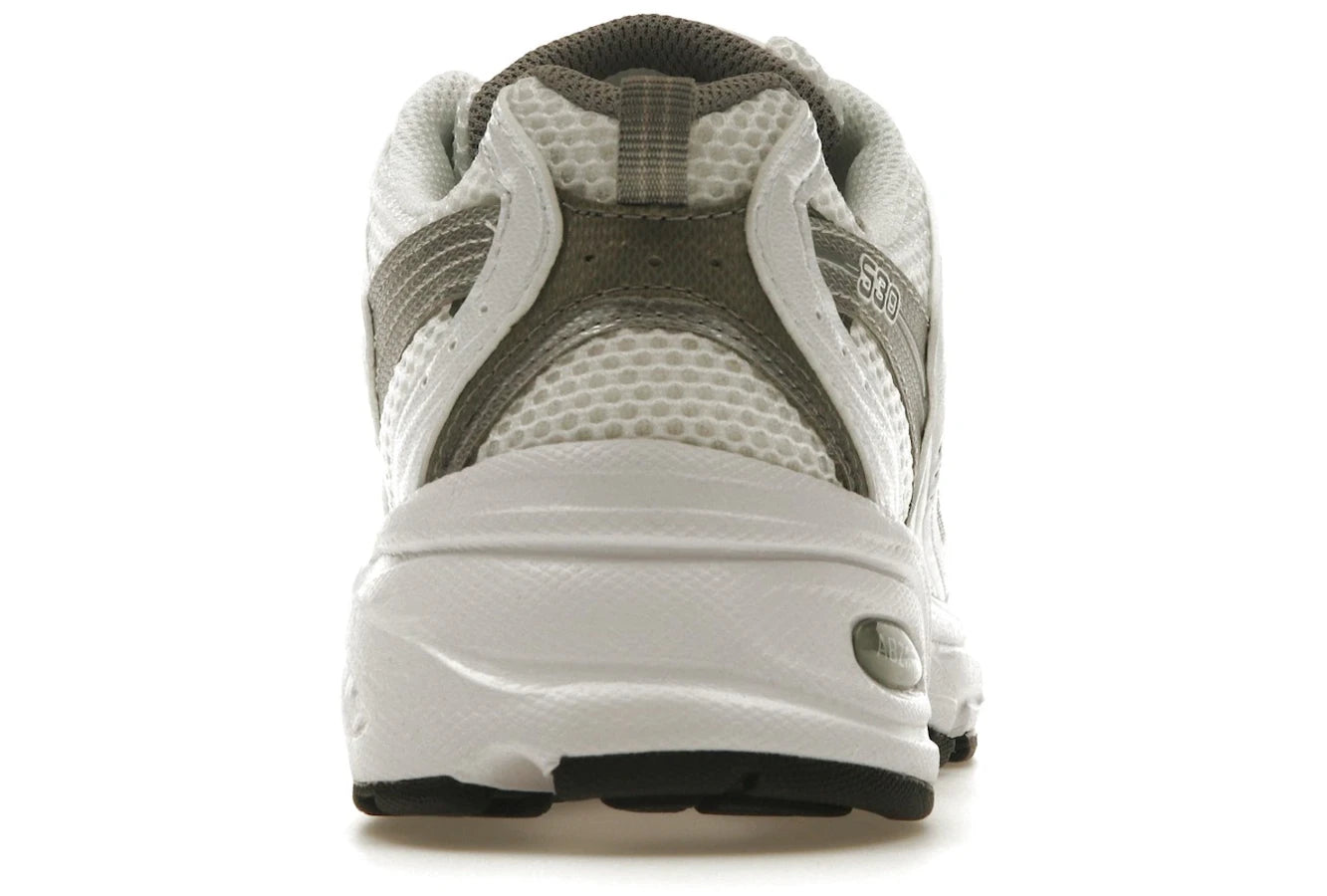 New Balance 530 White Silver Metallic
