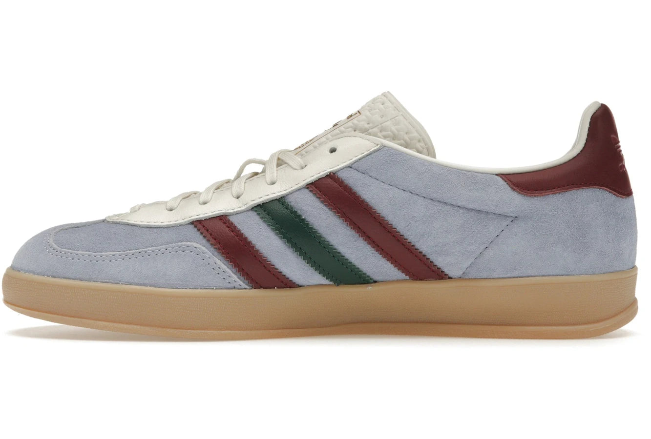 Adidas Gazelle Indoor Blue Dawn Collegiate Burgundy