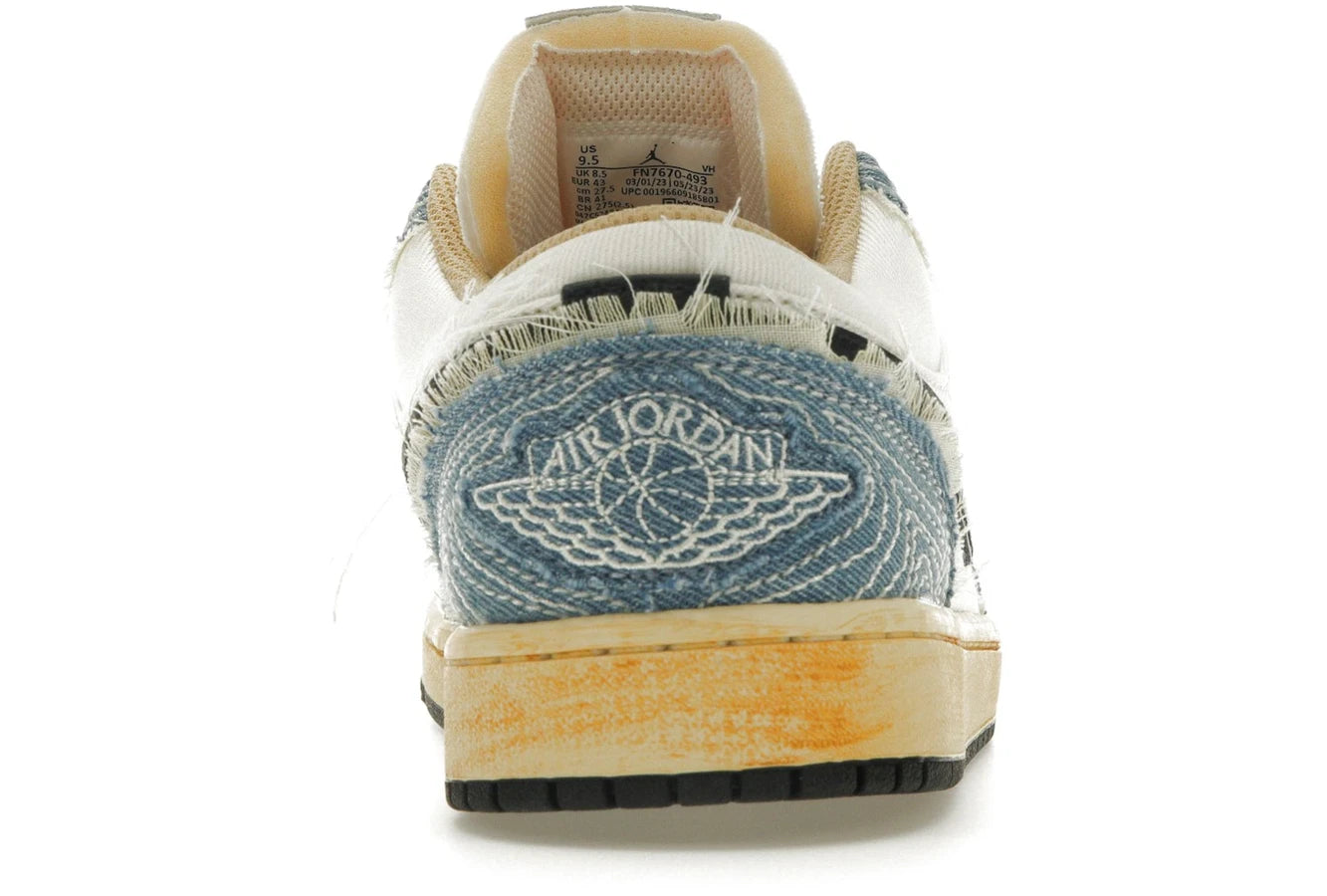 Air Jordan 1 Low SE WRMK Sashiko Denim