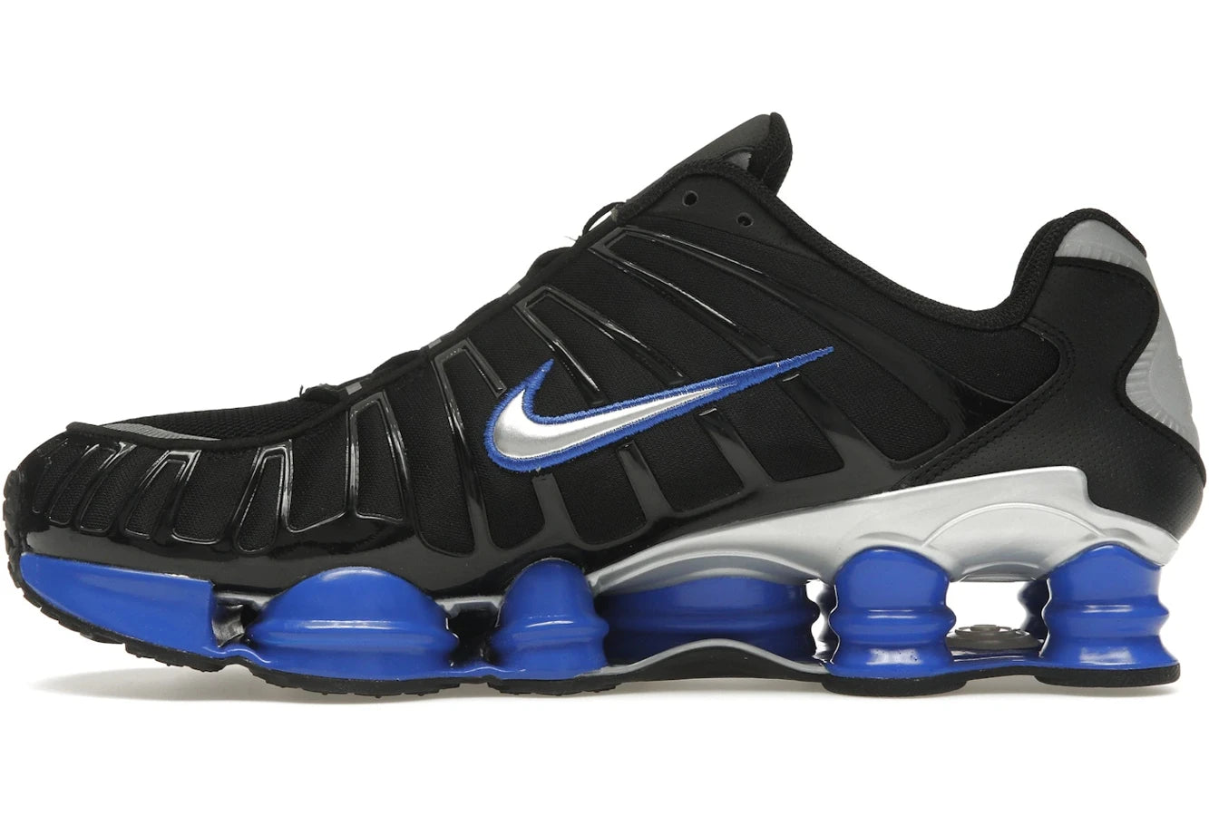 Nike Shox TL Black Racer Blue Metallic Silver