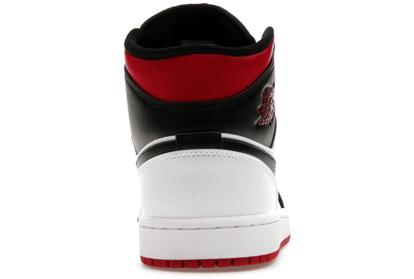 Air Jordan 1 Mid Gym Red Black Toe