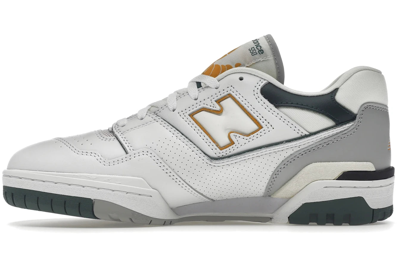 New Balance 550 White Nightwatch Green