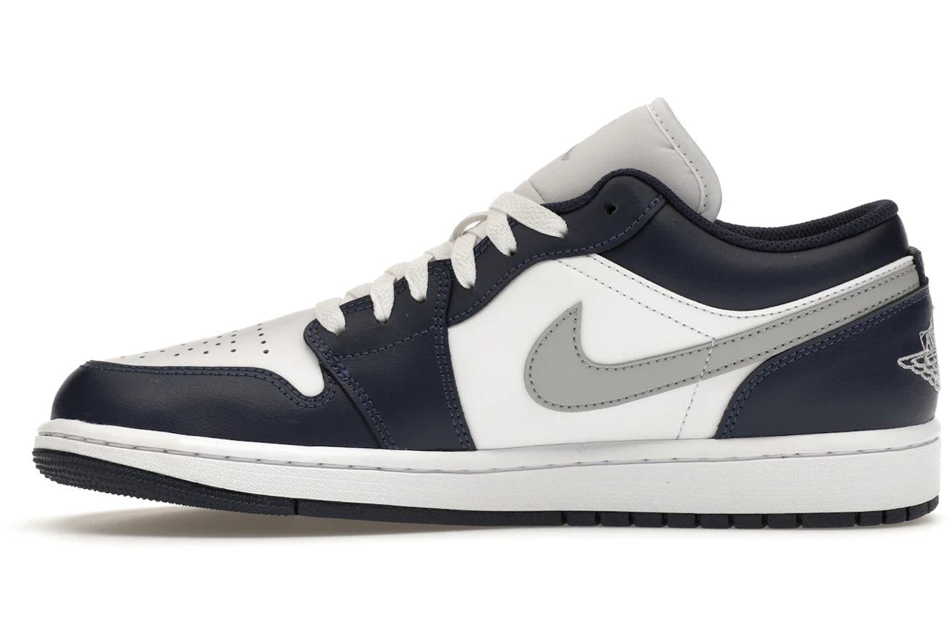 Air Jordan 1 Low Wolf Grey Midnight Navy