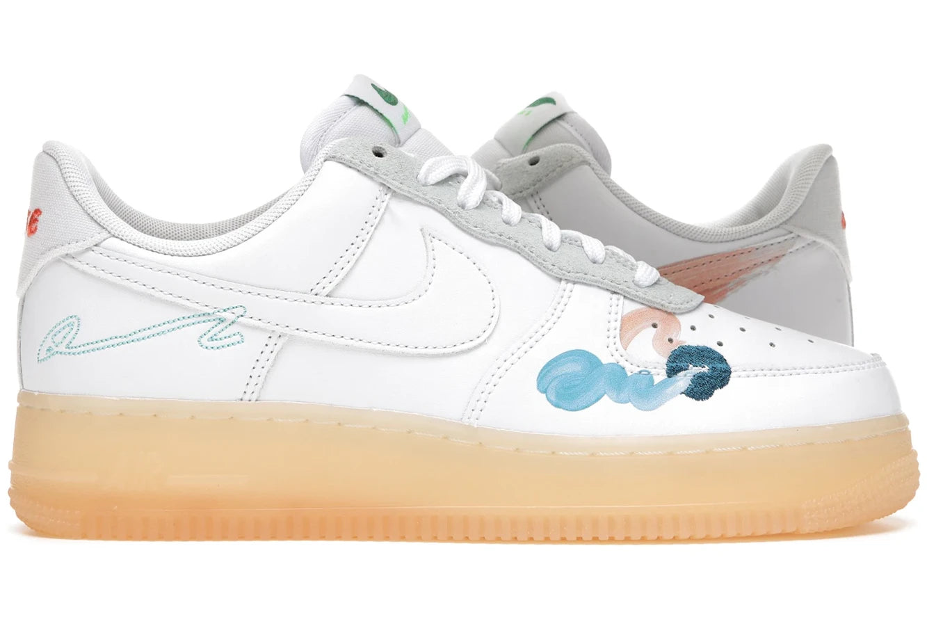 Nike Air Force 1 Flyleather Mayumi Yamase White