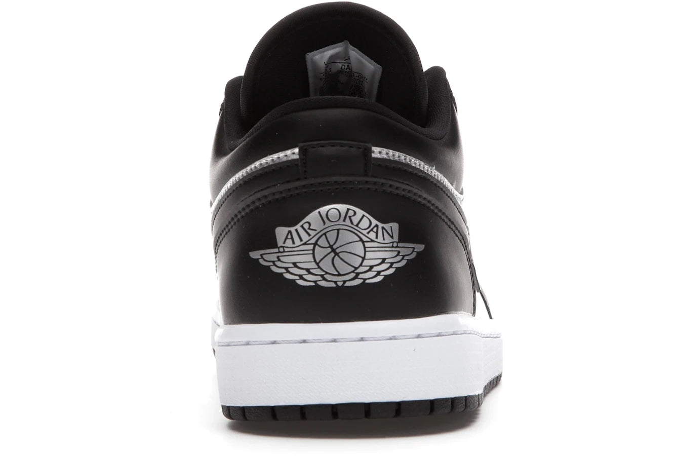 Air Jordan 1 Low SE Black Metallic Silver