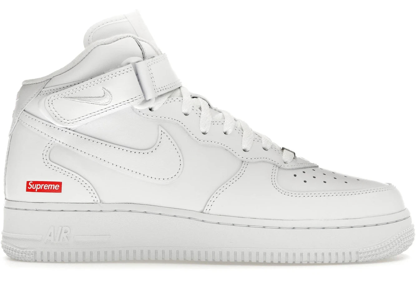 Nike Air Force Mid Supreme White - Main Image