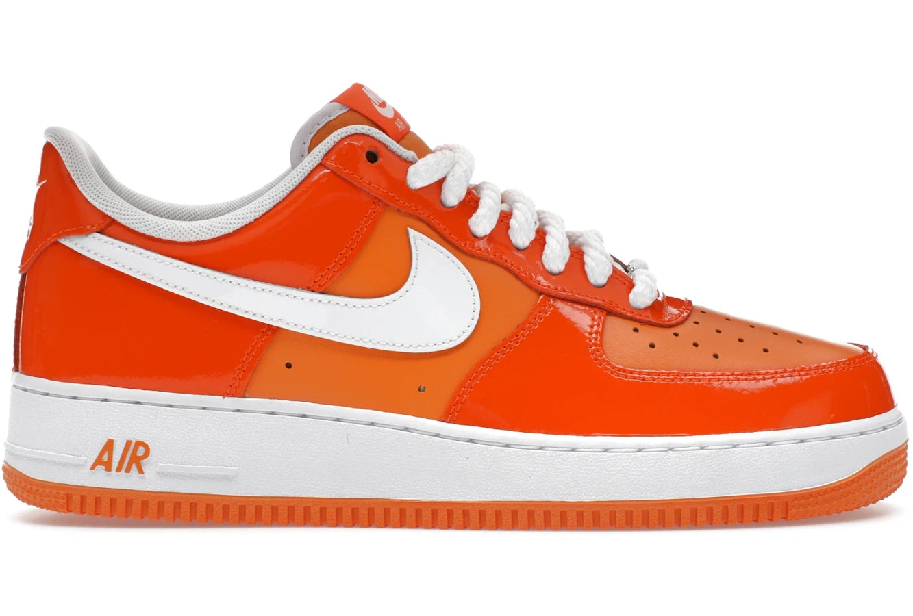 Nike Air Force 1 Low '07 Orange White Patent